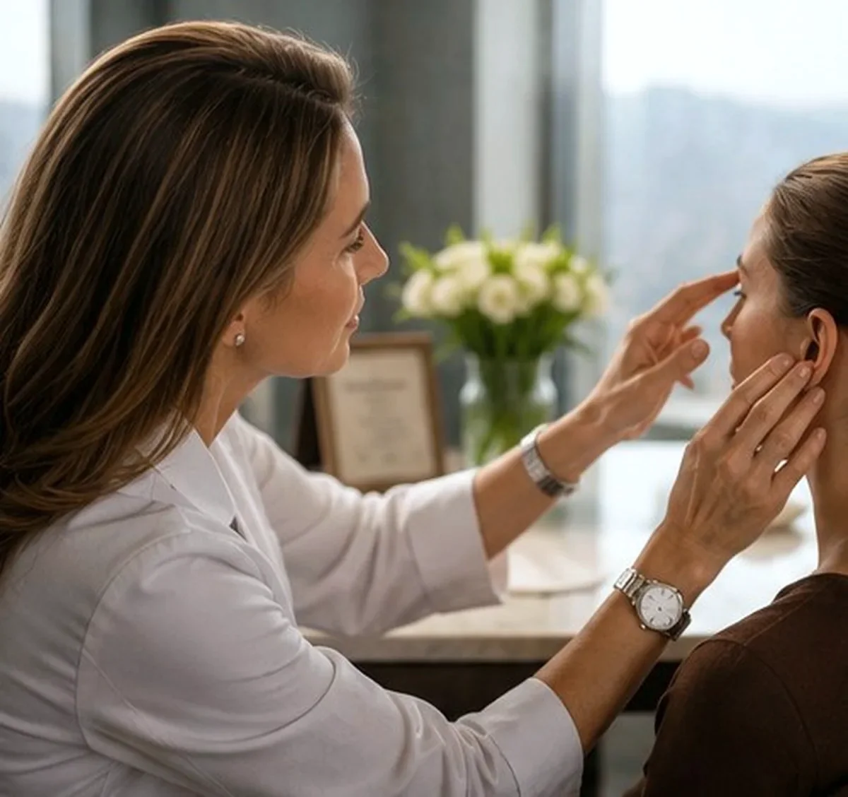 Evaluación nasal de perfil — Dra. Alexandra Mora