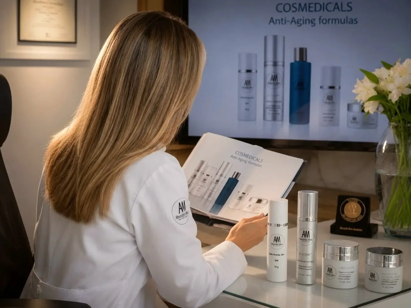 Skin Longevity · formulaciones clínicas — Dra. Alexandra Mora